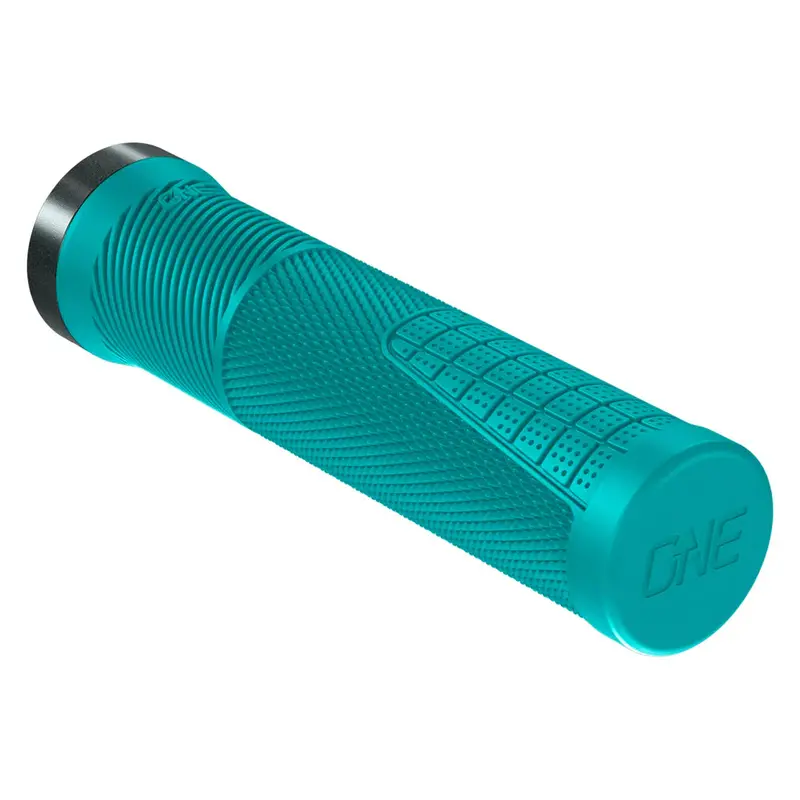 Oneup Thin Lock-On Mtb Grips - Turquoise 1