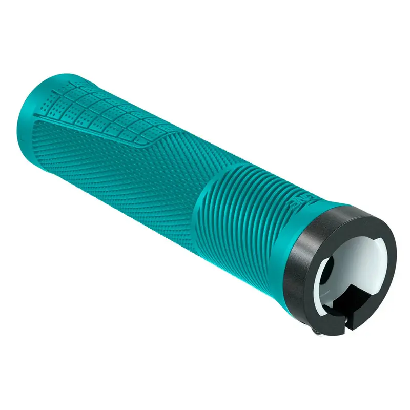 Oneup Thin Lock-On Mtb Grips - Turquoise 2