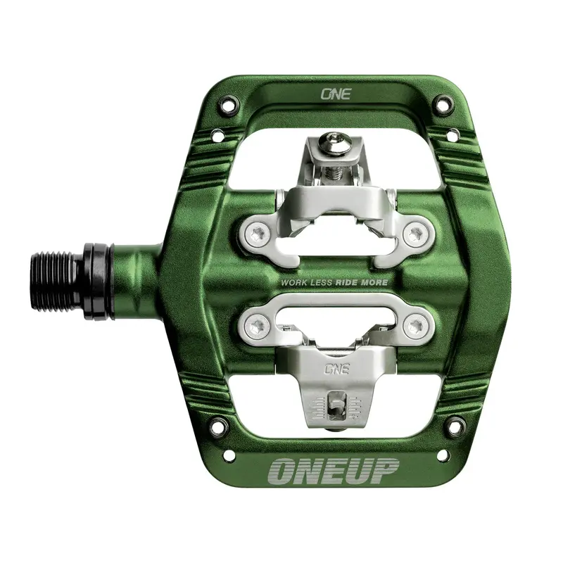 Oneup Xc Clip Pedals - Dark Green 1