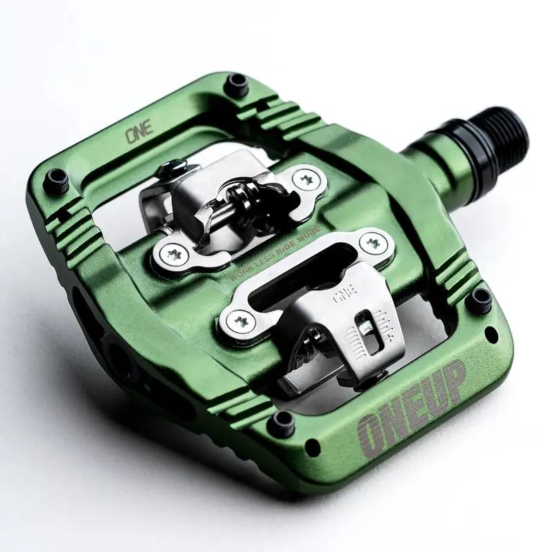 Oneup Xc Clip Pedals - Dark Green 2