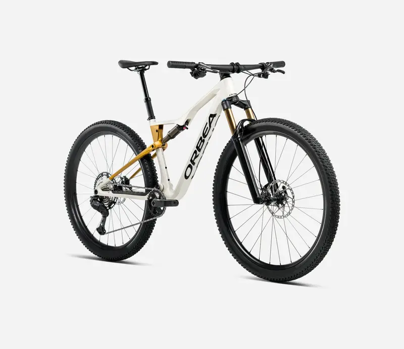 Orbea Oiz M10 Axs 29 - Ivory White-Bumblebee Yellow - 2026 2
