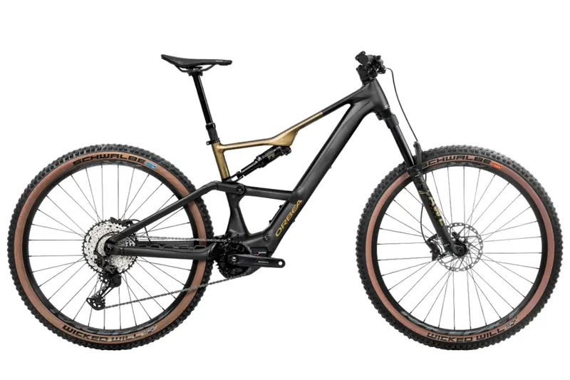 Orbea Rise Sl H20 630W 20Mph - Diamond Black-Splash Olive Green - 2025 1