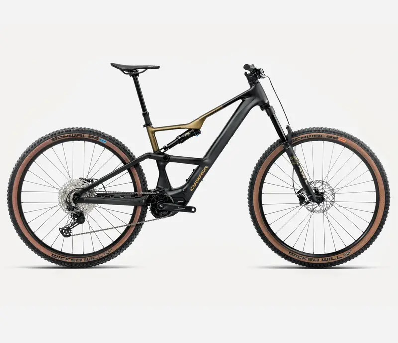 Orbea Rise Sl H30 29 20Mph - Diamond Black-Splash Olive Green - 2026 1