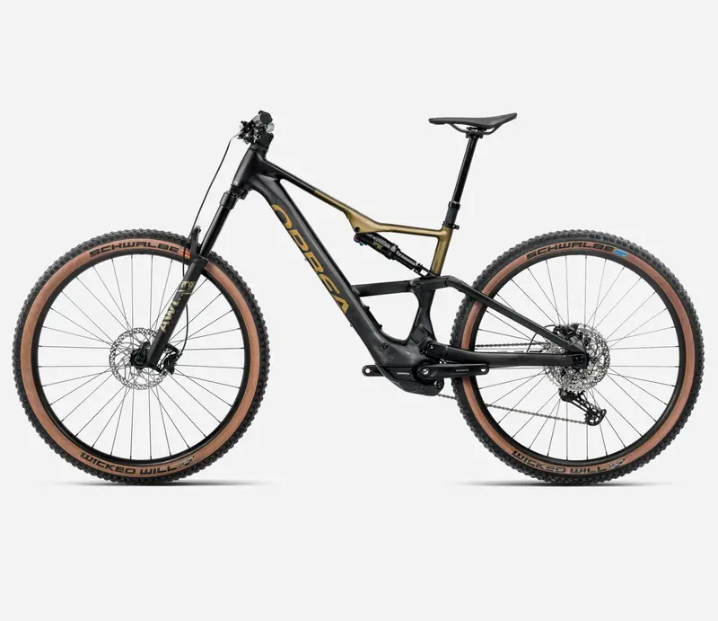 Orbea Rise Sl H30 29 20Mph - Diamond Black-Splash Olive Green - 2026 2