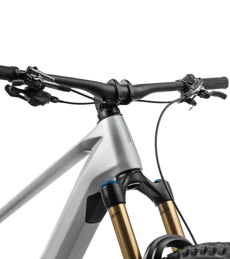 Orbea Wild M11 Axs 20Mph - Halo Silver-Tanzanite Carbon View - 2025 4