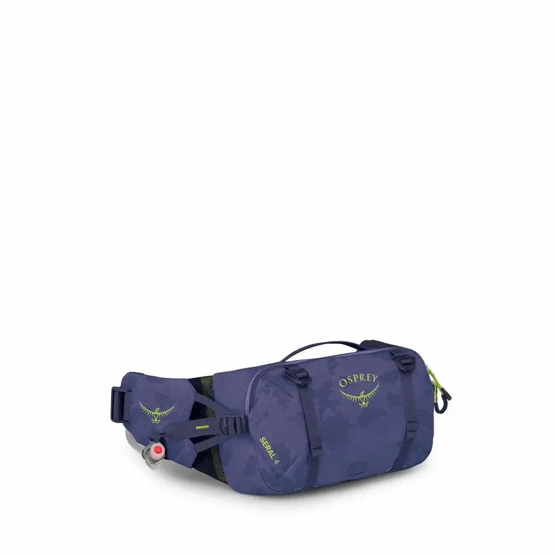 Osprey Seral 4 Hydration Pack - Botswana Purple Dust Print 1