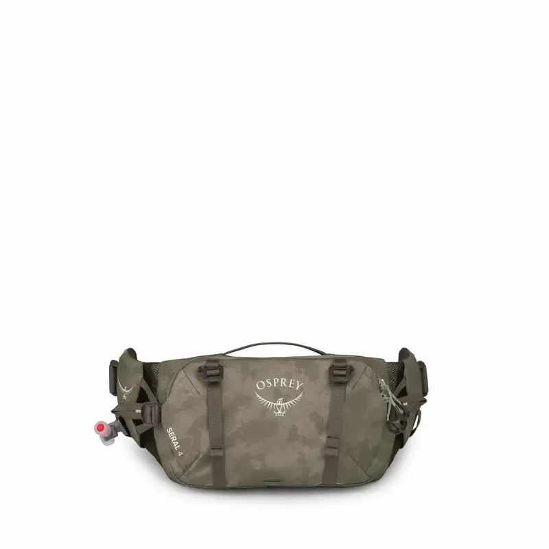 Osprey Seral 4 Hydration Pack - Pediment Grey Dust Print 2