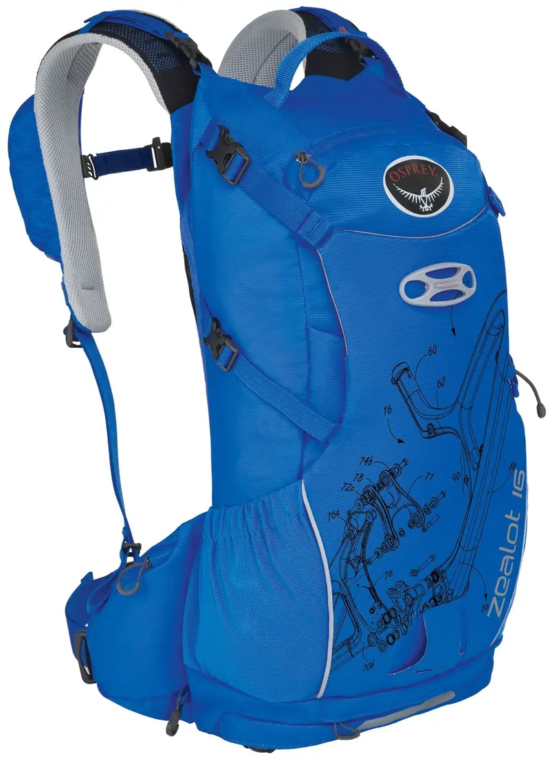 Osprey Zealot 16 Backpack - Octane Blue 1