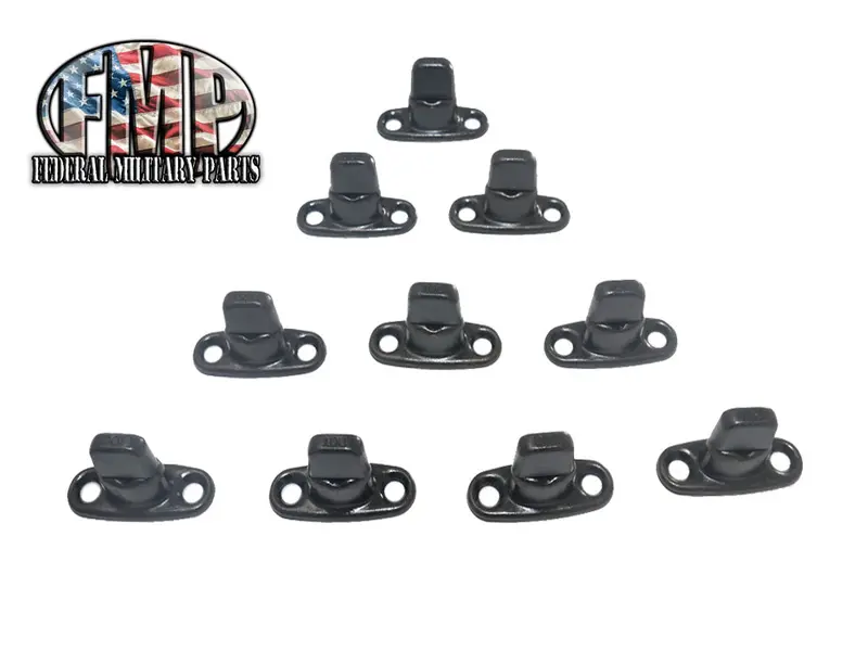 Pack Of 10 - Black Marine Canvas Twist Connector 1