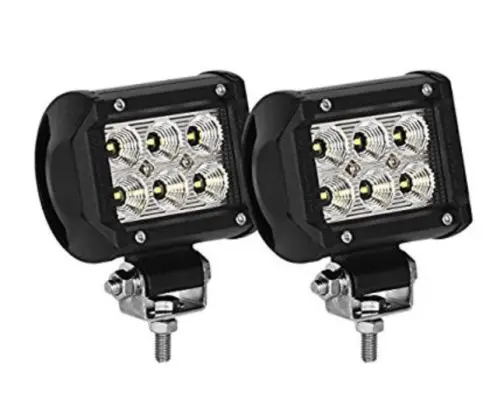 Pair- Interior Cab 4” Sq Light - 24V Blazer Led For Humvee  M998 Hmmwvm1038 1