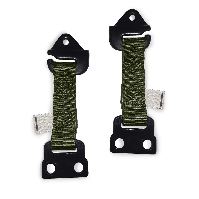 Pair Oem Green Or Black Door Limiter Straps. One Left And One Right. Fits Military Humvee.  For A Four Door Vehicle, Hard Or Soft Doors 1