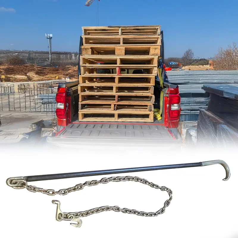 Pallet Grabber Hook & Chain For Truck Drivers 61” Length 1