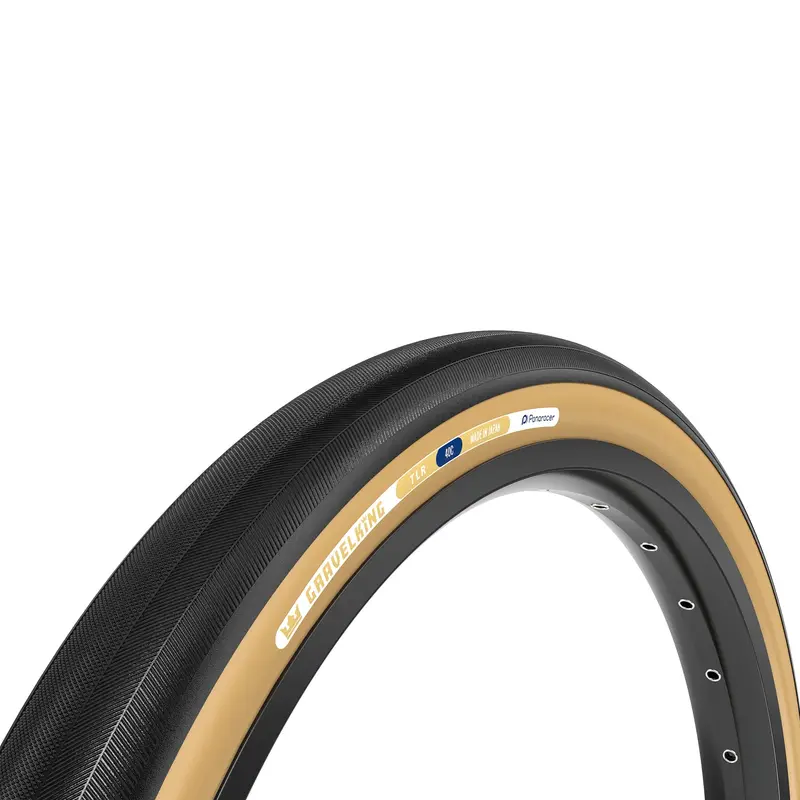 Panaracer Gravelking 700C Folding Gravel Tire - Black-Brown 1