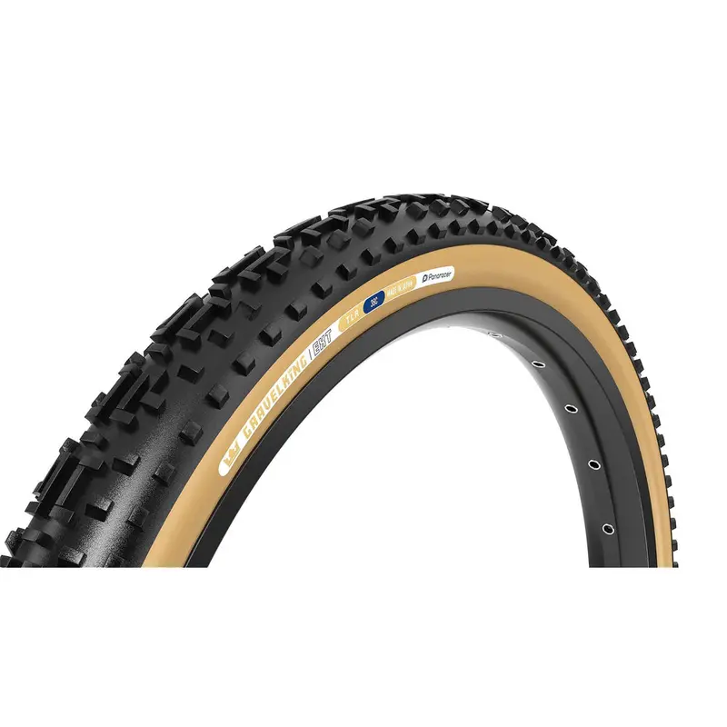 Panaracer Gravelking Ext 700C Folding Gravel Tire - Black-Brown 1