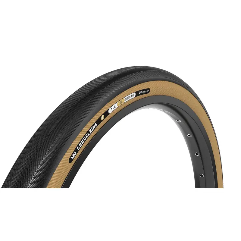 Panaracer Gravelking R 700C Folding Gravel Tire - Black-Amber 1