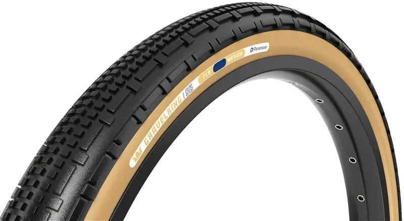 Panaracer Gravelking Sk 650B Folding Gravel Tire - Black-Brown 1
