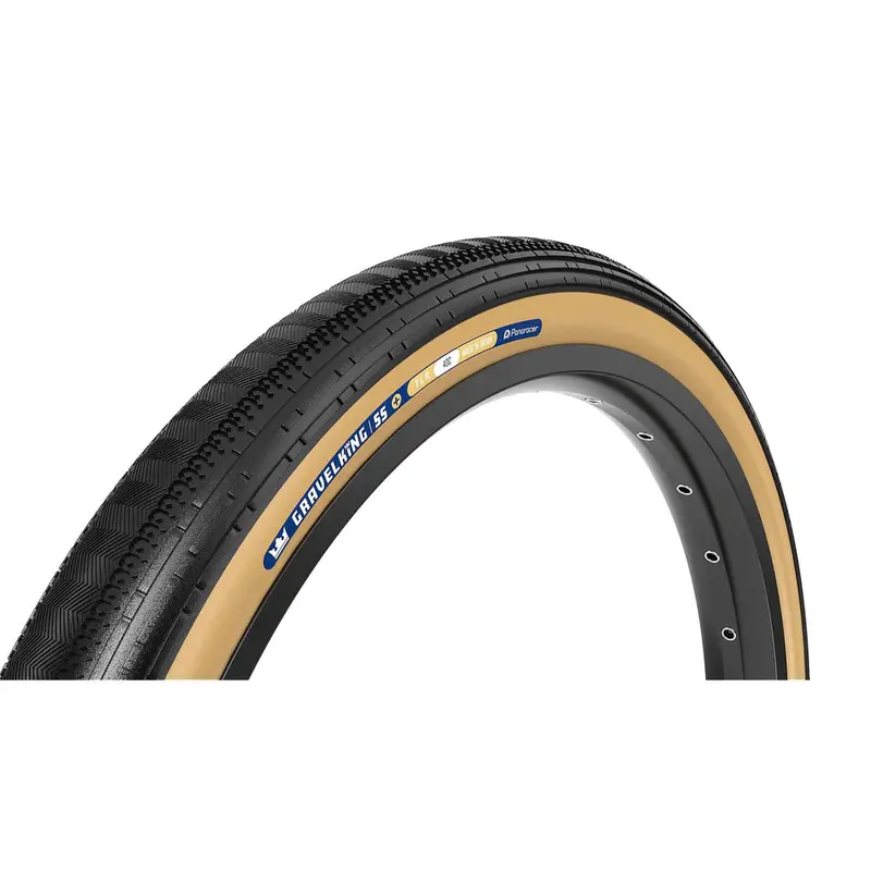 Panaracer Gravelking Ss+ 700C Folding Gravel Tire - Black-Brown 1
