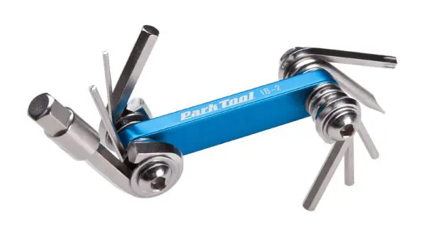Park Tool I-Beam 2 Mini Folding Multi-Tool Ib-2 - Blue 2