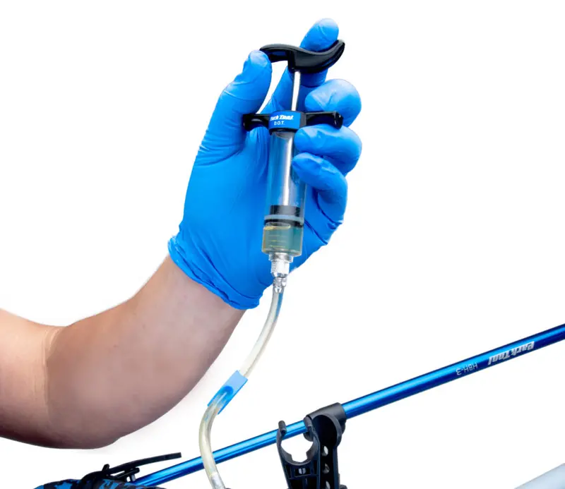 Park Tool Mg-3 Nitrile Mechanics Gloves - Blue 2