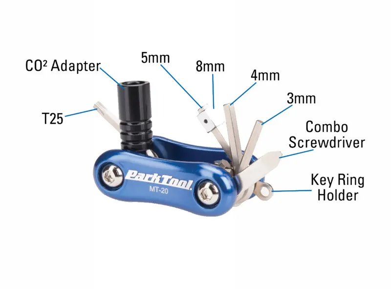 Park Tool Multi-Tool Mt-20 - Blue 2