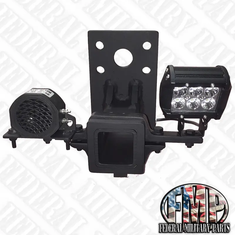 Pb Hitch & Backup Alarm & Backup Light Combined -No Mounting Hardware, Fits Military Humvee 1