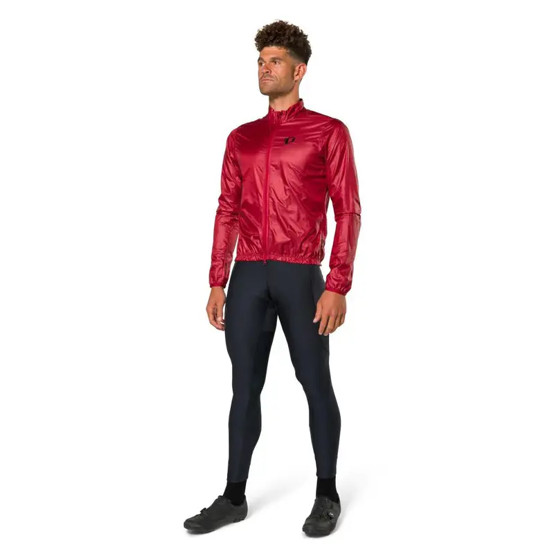 Pearl Izumi Attack Barrier Cycling Jacket - Red Dahlia 3