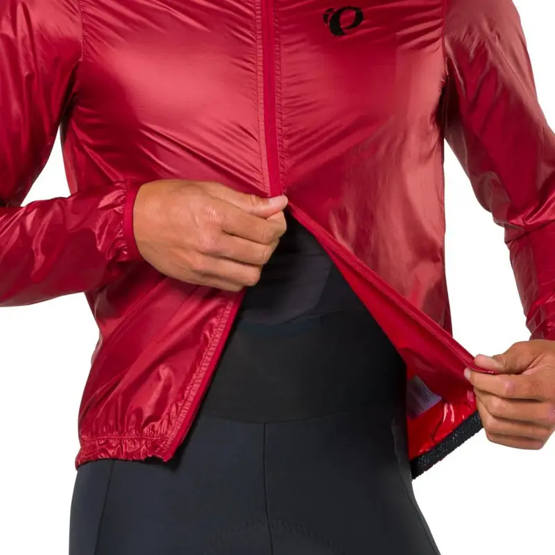 Pearl Izumi Attack Barrier Cycling Jacket - Red Dahlia 4