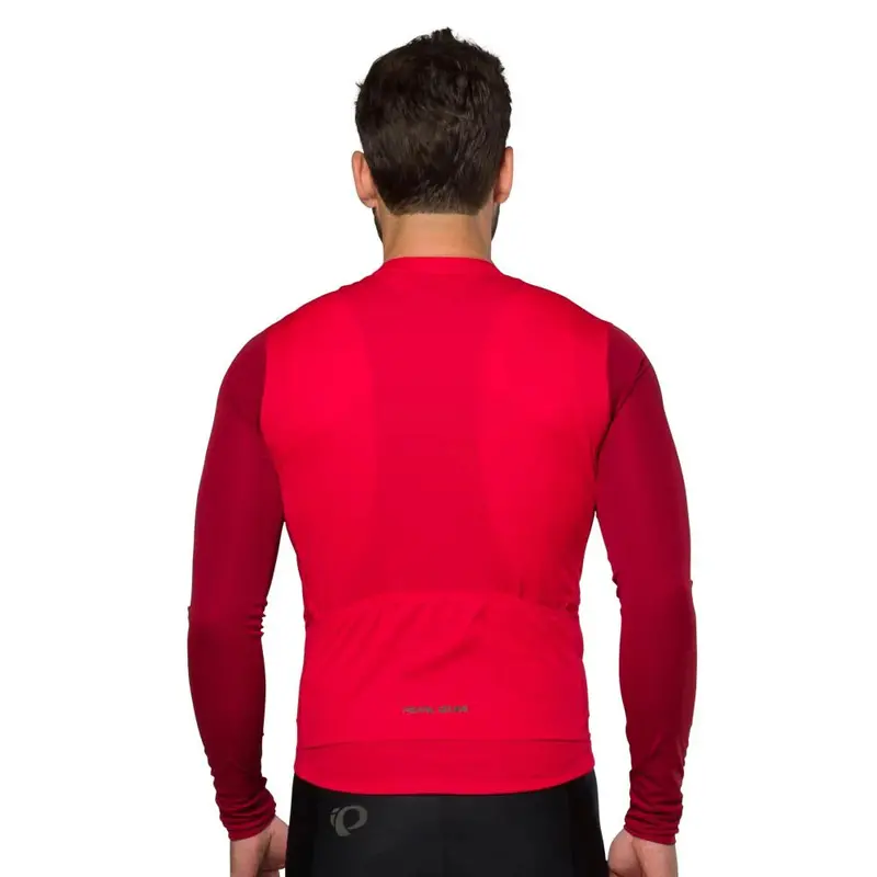Pearl Izumi Attack Long Sleeve Road Jersey - Goji Berry 5