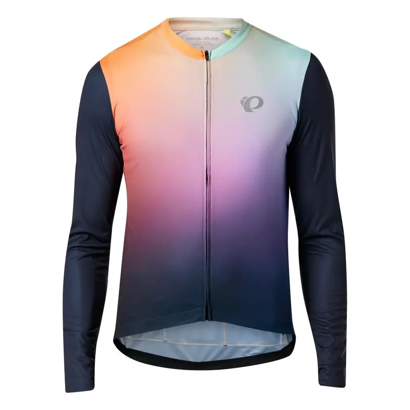 Pearl Izumi Attack Long Sleeve Road Jersey - Melon Air Dye 1