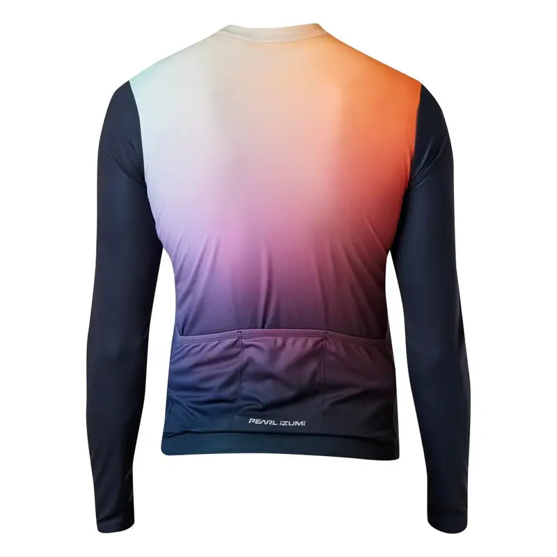 Pearl Izumi Attack Long Sleeve Road Jersey - Melon Air Dye 2