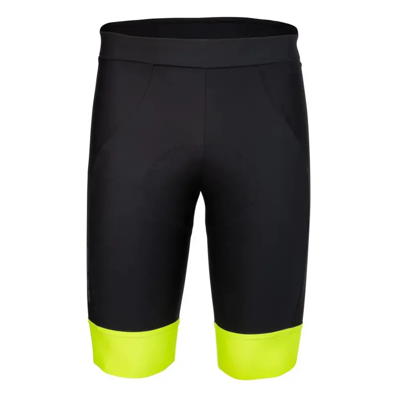 Pearl Izumi Attack Road Short - Black-Screaming Yellow 1