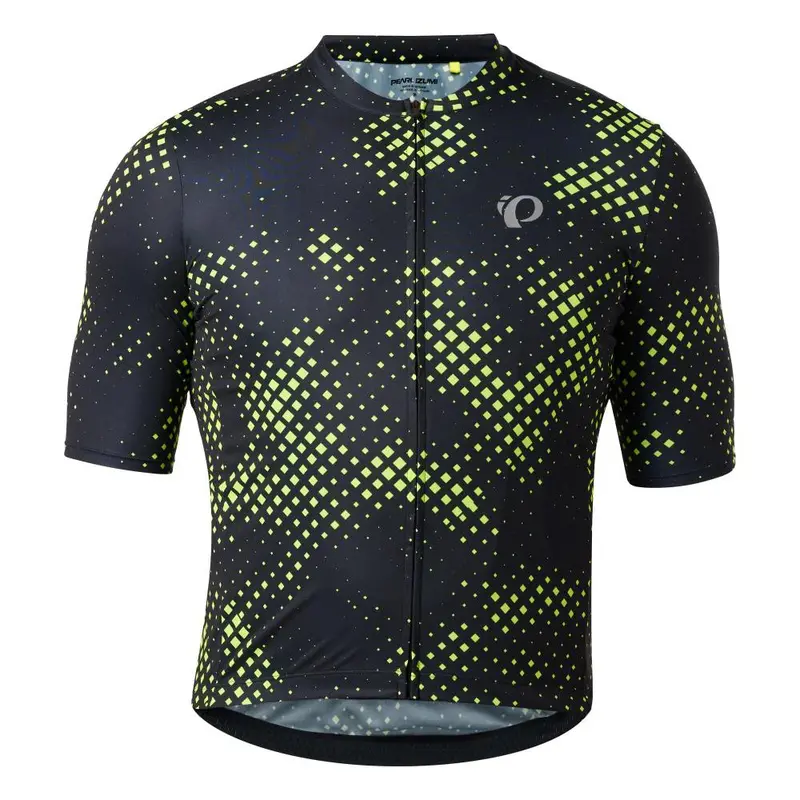 Pearl Izumi Attack Short Sleeve Road Jersey - Black-Sy Bit Map 1