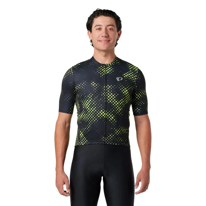 Pearl Izumi Attack Short Sleeve Road Jersey - Black-Sy Bit Map 3