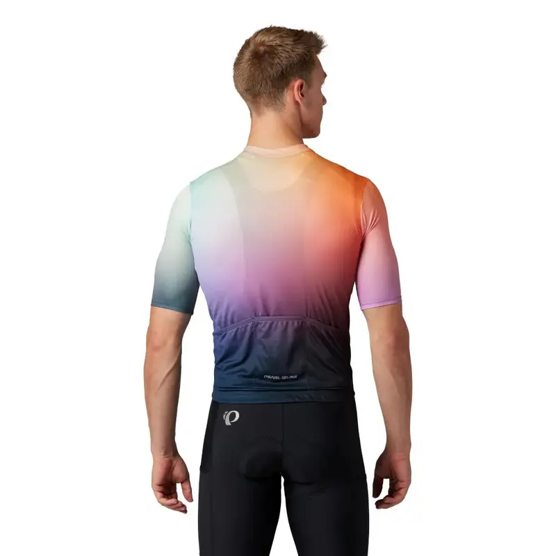 Pearl Izumi Attack Short Sleeve Road Jersey - Melon Air Dye 4