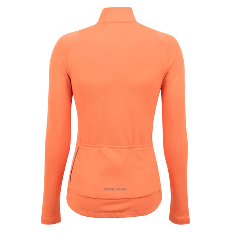 Pearl Izumi Attack Thermal Long Sleeve Jersey - Womens - Sherbert 2