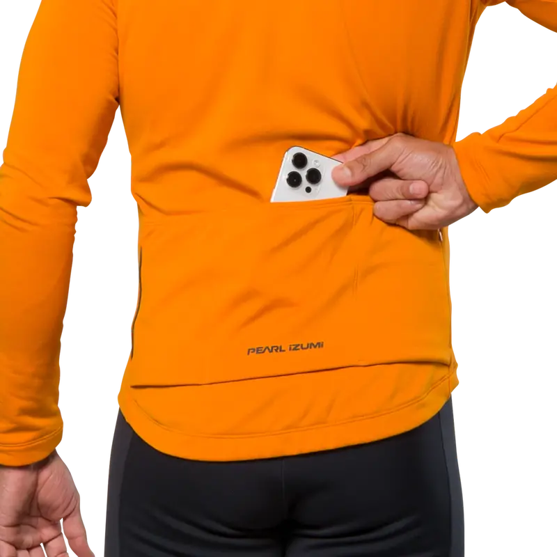 Pearl Izumi Attack Thermal Long Sleeve Road Jersey - Sunfire 4