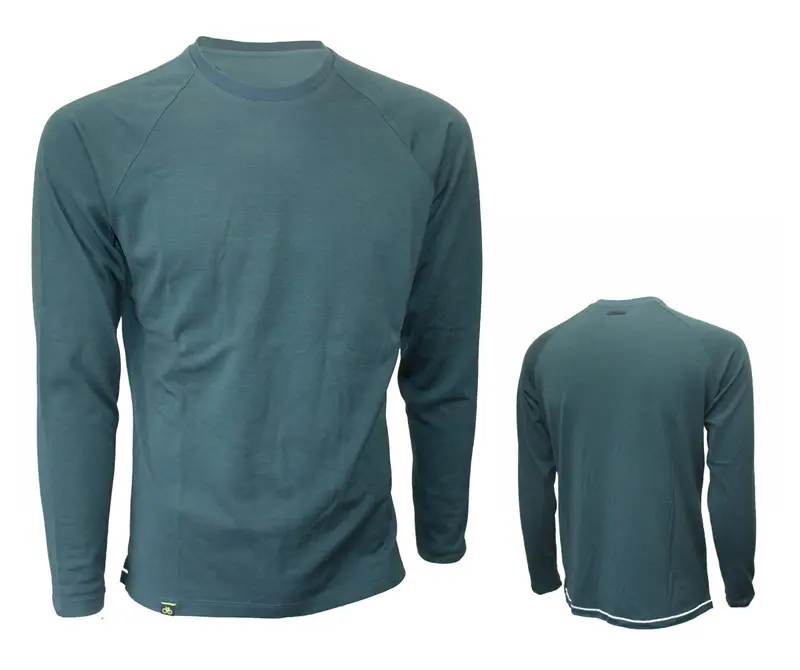 Pearl Izumi Boulevard Merino Long Sleeve Jersey - Pine 1
