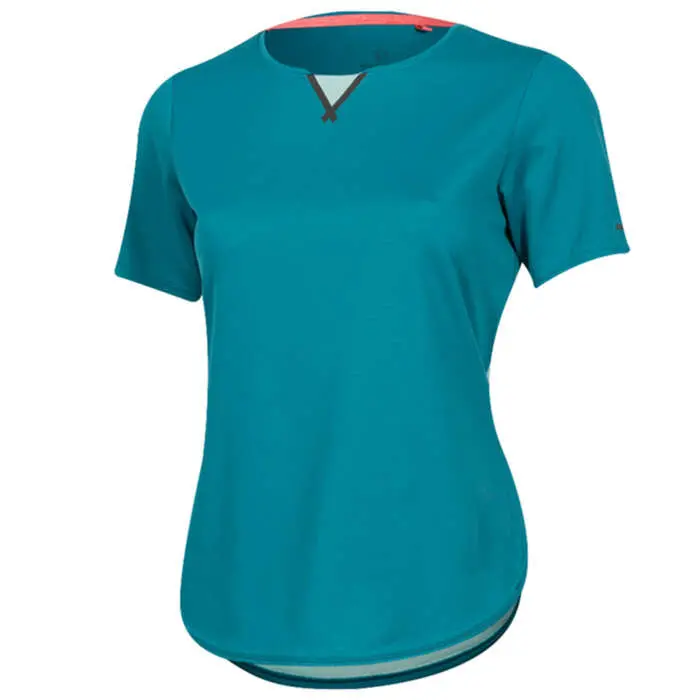 Pearl Izumi Canyon Short Sleeve Mtb Jersey - Womens - Mirage Glacier 1