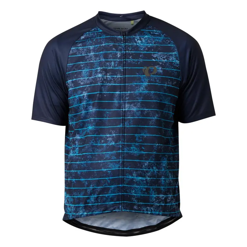 Pearl Izumi Classic Cycling Jersey - Blue Buzz-Dark Navy Diffuse 1