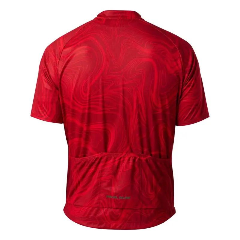 Pearl Izumi Classic Cycling Jersey - Red Dahlia Topo 2