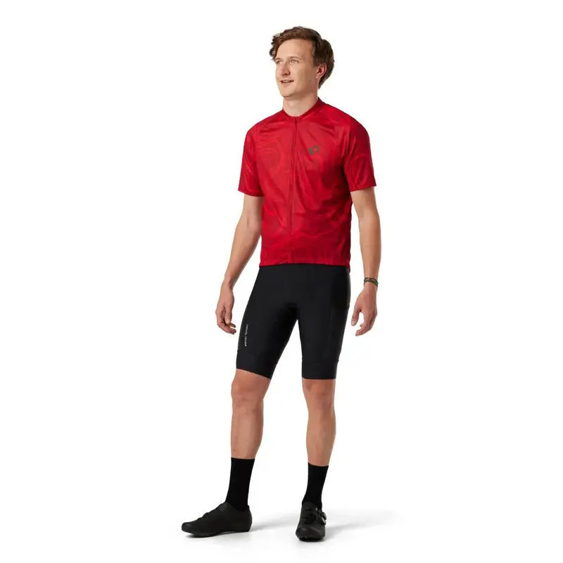 Pearl Izumi Classic Cycling Jersey - Red Dahlia Topo 5