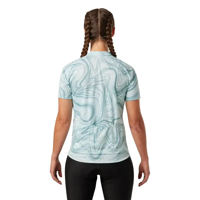Pearl Izumi Classic Cycling Jersey - Womens - Surf Spray Topo 4
