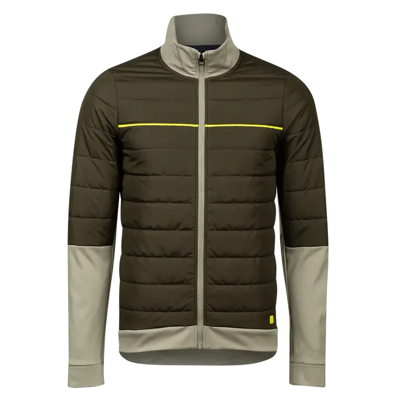 Pearl Izumi Elevate Insulated Amfib Jacket - Forest-Gravel 1