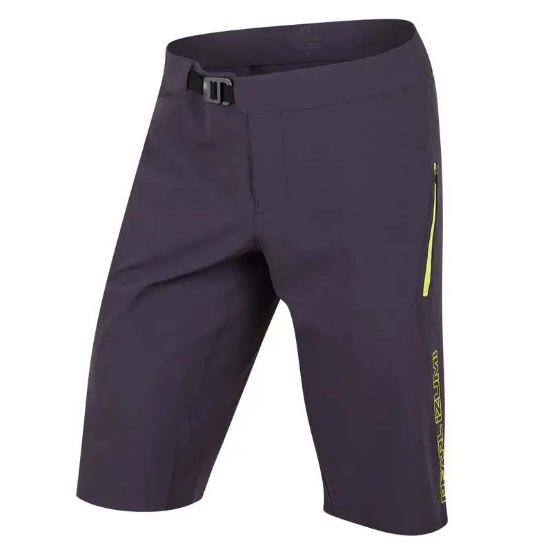 Pearl Izumi Elevate Shell Mtb Short - Nightshade-Lime Zinger 1