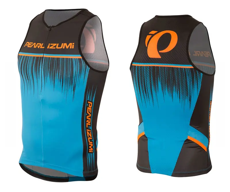Pearl Izumi Elite Inrcool Ltd Tri Singlet - Bel Air Blue Rush 1