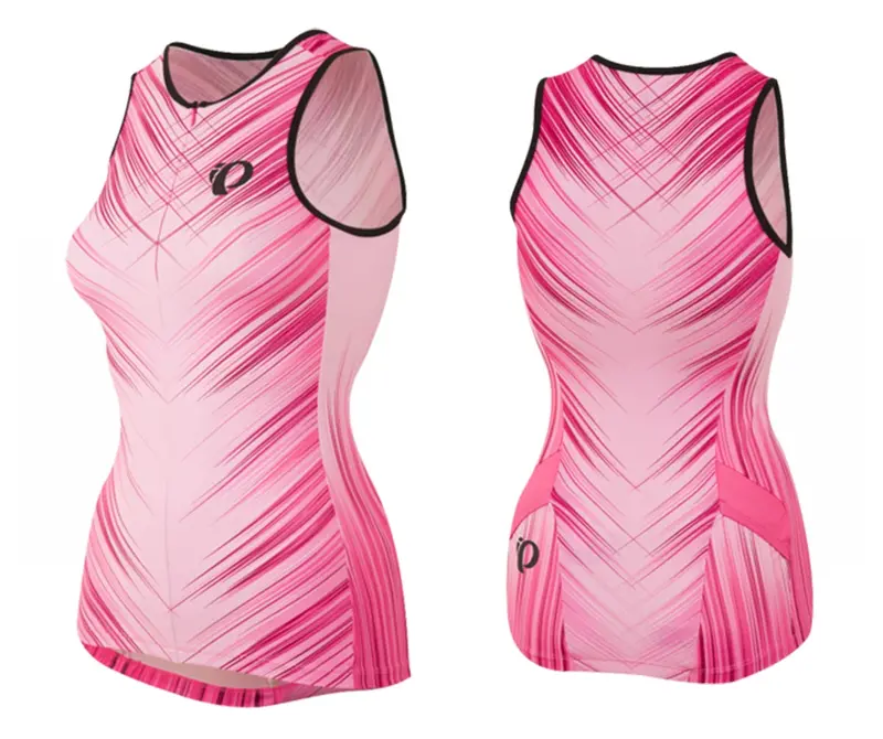 Pearl Izumi Elite Inrcool Ltd Tri Singlet - Womens - Crystalize Screaming Pink 1