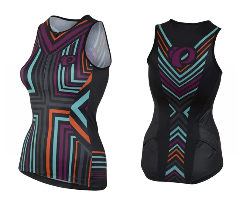 Pearl Izumi Elite Inrcool Ltd Tri Singlet - Womens - Psych Black 1