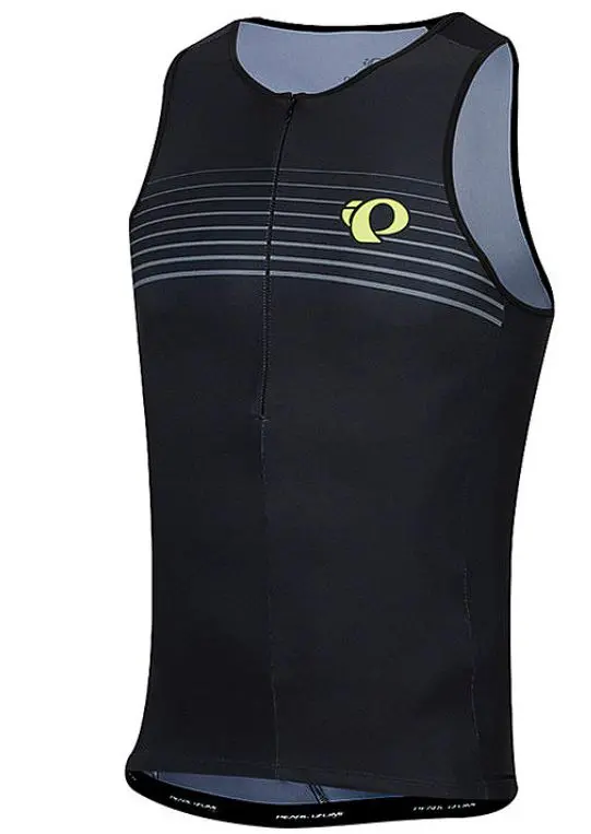 Pearl Izumi Elite Pursuit Graphic Tri Singlet - Black-Screaming Yellow Foil 1