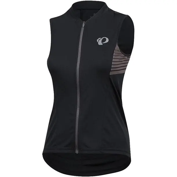 Pearl Izumi Elite Pursuit Sleeveless Road Jersey - Womens - Black Diffuse 1