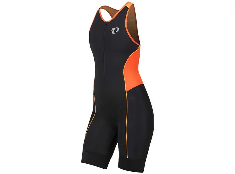 Pearl Izumi Elite Pursuit Tri Suit - Womens - Fiery Coral-Orange Pop Diffuse 1